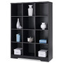 Realspace; Magellan 12-Cube Bookcase, 63 9/16 inch;H x 46 1/10 inch;W x 15 3/5 inch;D, Espresso