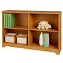 Realspace; Magellan Collection 2-Shelf Sofa Bookcase, 29 inch;H x 47 1/4 inch;W x 11 3/5 inch;D, Honey Maple