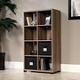 Sauder; Transit Collection Cube-Style Bookcase Room Divider, 55 1/2 inch;H x 31 1/8 inch;W x 14 1/2 inch;D, Salted Oak