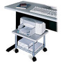 Safco; Underdesk Printer/Fax Stand, Gray