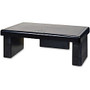 First Base Monitor Stand - 66 lb Load Capacity - 4.8 inch; Height x 13 inch; Width x 10.5 inch; Depth - Black