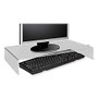 Kantek AMS300 Monitor Stand - Up to 19 inch; Screen Support - 50 lb Load Capacity - CRT Display Type Supported21.3 inch; Width x 11.5 inch; Depth - Desktop - Acrylic - Clear
