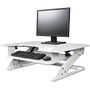 Kantek STS900W Monitor Riser - Up to 24 inch; Screen Support - 5.3 inch; Height x 35 inch; Width x 24 inch; Depth - White