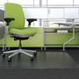 Deflect-O; EnvironMat Chair Mat For Carpets, 46 inch; x 60 inch;, Rectangular, Clear