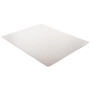 Deflect-O; ExecuMat Chair Mat For High-Pile Carpet, Rectangular, 46 inch; x 60 inch;, Clear