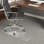 Deflect-O; Execumat Heavy-Duty Vinyl Chairmat For High-Pile Carpets, Standard Lip, 60 inch;W x 60 inch;D, Clear