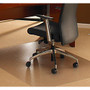 Floortex Cleartex XXL General Office Mat, Rectangular, 48 inch; x 118 inch;, Clear