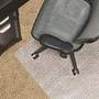 Realspace; Berber Chair Mat For Low-Pile Carpets, Studded, 46 inch;W x 60 inch;D, No Lip, Clear