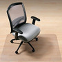 Deflecto EnvironMat Chair Mat For Hard Floors, 46 inch; x 60 inch;, Rectangular, Clear