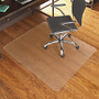 ES Robbins Chair Mat - Hard Floor, Wood Floor, Tile Floor - 60 inch; Length x 46 inch; Width - Vinyl - Clear