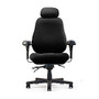 Neutral Posture; Big & Tall Junior Chair With Headrest, 48 inch;H x 33 inch;W x 28 inch;D, Black