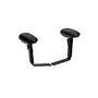 HON; 7700 Series Adjustable Chair Arms, Padded, Black