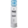 Avanti WD363P Water Dispenser - 5 gal - Stainless Steel, Plastic - 39 inch; x 12.8 inch; x 12.8 inch; - White