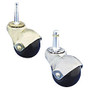 Master Caster; Superball Casters, Bright Brass Hood, Stem W, Pack Of 4