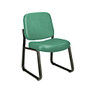 OFM Anti-Microbial Anti-Bacterial Reception Chair, Teal/Black