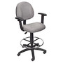 Boss Drafting Stool, Gray