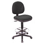 Lorell; Millenia Pneumatic Adjustable Task Chair, 50 1/2 inch;H x 24 inch;W x 24 inch;D, Black
