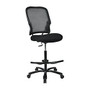 Office Star&trade; Space Series 15 Air Grid/Mesh Drafting Chair, Black