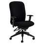 Global; Heavy-Duty Truform Multi-Tilter Adjustable Chair, High-Back, 42 inch;H x 26 inch;W x 25 inch;D, Black