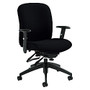 Global; Heavy-Duty Truform Multi-Tilter Adjustable Chair, Mid-Back, 38 1/2 inch;H x 26 inch;W x 25 inch;D, Black