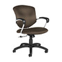 Global; Supra Tilter Chair, Mid-Back, 39 inch;H x 26 inch;W x 26 inch;D, Earth/Black