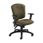 Global; Supra X Mid-Back Multi-Tilter Chair, 38 1/2 inch;H x 25 1/2 inch;W x 23 inch;D, Beach Day/Black