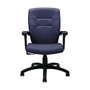 Global; Synopsis Tilter Chair, Mid-Back, 39 1/2 inch;H x 24 1/2 inch;W x 26 1/2 inch;D, Midnight/Black