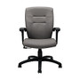 Global; Synopsis Tilter Chair, Mid-Back, 39 1/2 inch;H x 24 1/2 inch;W x 26 1/2 inch;D, Slate/Black