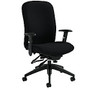 Global; Truform High-Back Multi-Tilter Adjustable Chair, 42 inch;H x 26 inch;W x 25 inch;D, Black