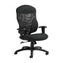 Global; Tye Mesh Tilter Chair, High-Back, 45 1/2 inch;H x 25 inch;W x 26 inch;D, Granite Rock/Black