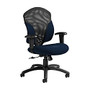 Global; Tye Mesh Tilter Chair, Mid-Back, 41 inch;H x 25 inch;W x 26 inch;D, Blue Bayou/Black