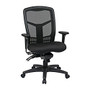 Office Star; ProGrid High-Back Fabric Adjustable Chair, 43 1/2 inch;H x 26 1/2 inch;W x 27 inch;D, Black