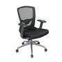 Office Star; Pro-Line II Ergonomic ProGrid Mesh-Back Chair, 42 inch;H x 26 1/2 inch;W x 27 3/4 inch;D, Black