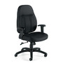 Offices To Go&trade; Tilter Chair With Arms, 42 1/2 inch;H x 25 1/2 inch;W x 26 1/2 inch;D, Black