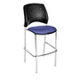 OFM Stars And Moon Caf&eacute;-Height Stack Chairs, Colonial Blue, Set Of 2