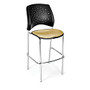 OFM Stars And Moon Caf&eacute;-Height Stack Chairs, Golden Flax, Set Of 2