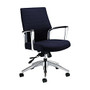 Global; Accord Mid-Back Tilter Chair, 37 inch;H x 25 inch;W x 25 inch;D, Midnight