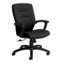 Global; Synopsis Mid-Back Chair, 39 1/2 inch;H x 24 1/2 inch;W x 26 1/2 inch;D, Black Coal/Black