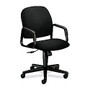 HON; Solutions Seating Executive High-Back Chair, 39 3/4 inch;H x 26 inch;W x 27 inch;D, Black