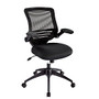 Realspace; Calusa Mesh Mid-Back Chair, Black