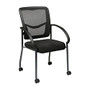 Office Star&trade; Pro Line II Coal ProGrid 85640-30 Visitor's Chair, Black/Titanium