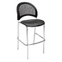 OFM Moon Caf&eacute;-Height Fabric Chairs, 45 inch;H x 22 inch;W x 23 inch;D, Slate Gray, Set Of 2