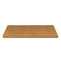 HON; Square Laminate Hospitality Table Top, 1 1/8 inch;H x 42 inch;W x 42 inch;D, Harvest