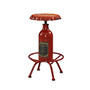 Powell; Home Fashions Bottle Bar Stool, Red