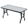 Iceberg IndestrucTable&trade; Folding Table, 30 inch; x 60 inch;, Granite