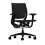 HON; Purpose Upholstered Mid-Back Task Chair, Black