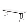Iceberg Premium Wood Laminate Folding Table, Rectangular, 29 inch;H x 72 inch;W x 30 inch;D, Gray/Charcoal
