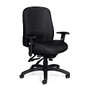 Offices To Go&trade; Mid-Back Chair, Multifunction, 2 inch;H x 24 1/2 inch;W x 26 inch;D, Black