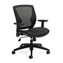 Offices To Go&trade; Mid-Back Chair, Tilter, 33 1/2 inch;H x 23 1/2 inch;W x 25 inch;D, Black