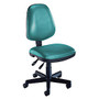 OFM Computer Anti-Microbial Vinyl Task Chair, 42 inch;H x 22 inch;W x 24 inch;D, Teal/Black